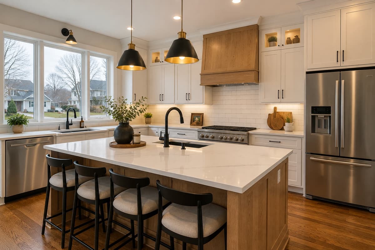 Kitchen Remodel by Gene Laughner Construction in Erie, PA