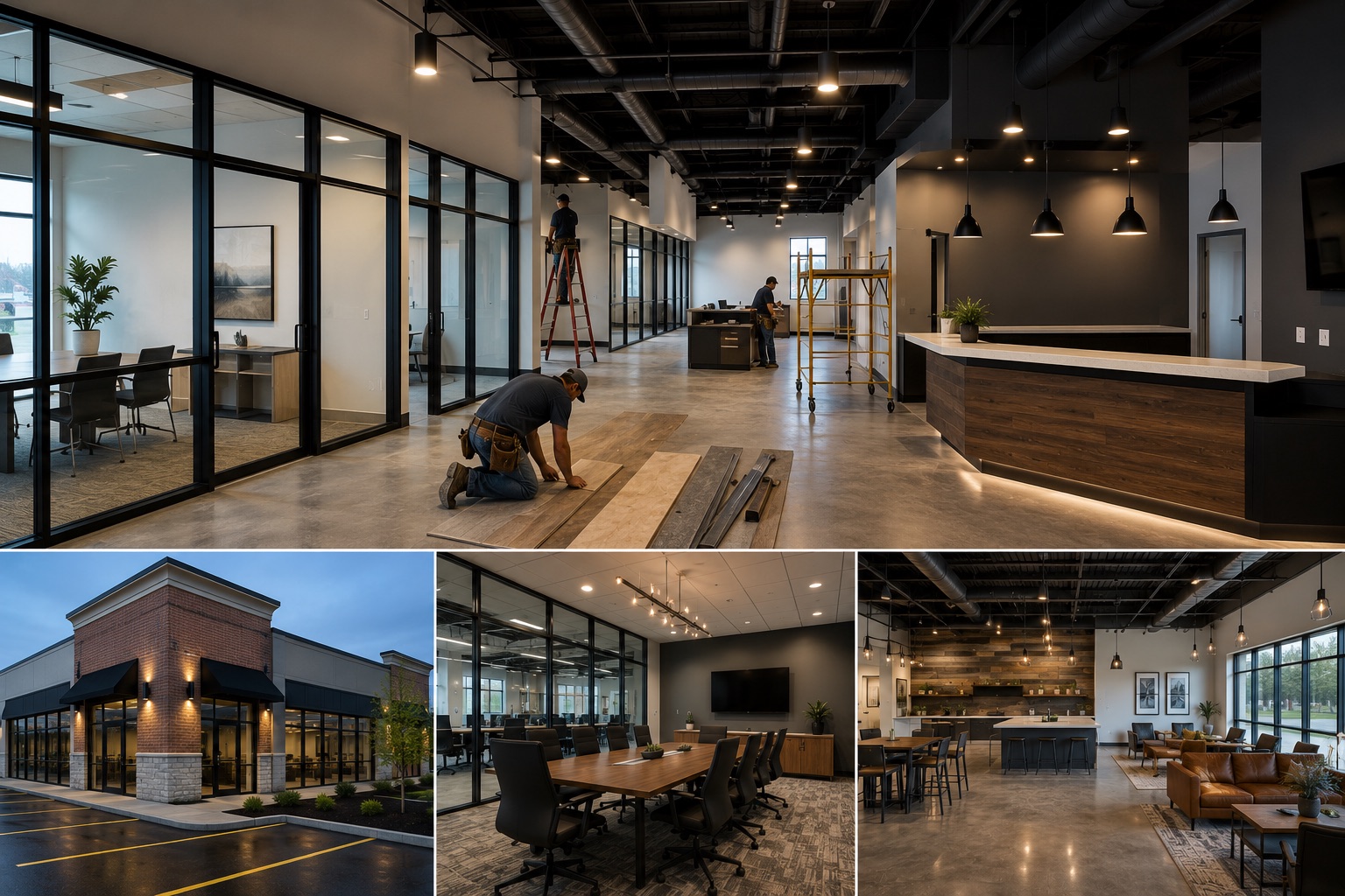 Commercial Construction by Gene Laughner Construction in Erie, PA
